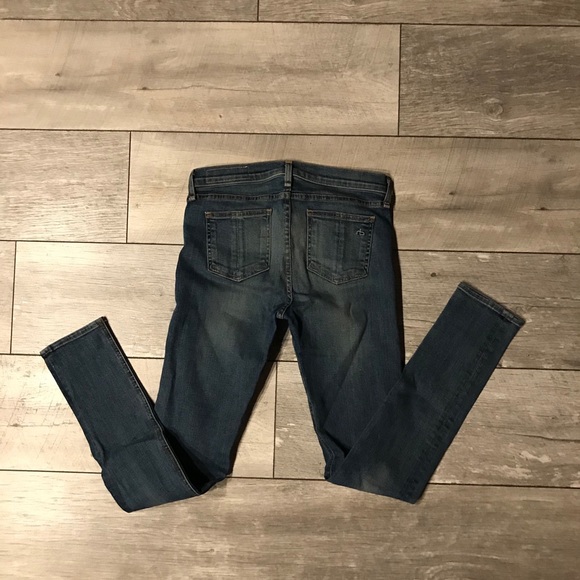 RAG & BONE Blue Skinny Jeans - Picture 5 of 7